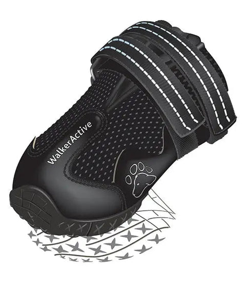 Hundesko Walker Active L 2 stk sort