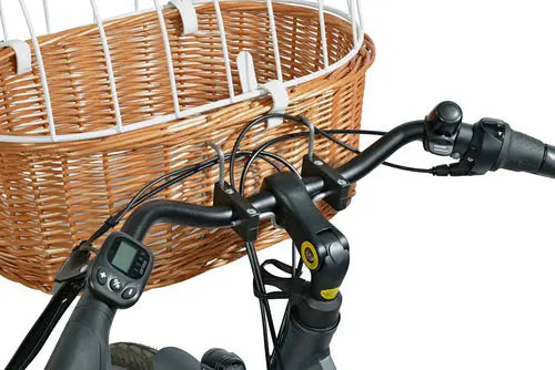 Cykelkurv m/gitter Front op til 5 kg piletræ