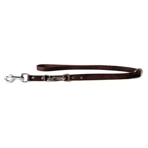 Læder line Weinheim 12mm/2m mocca