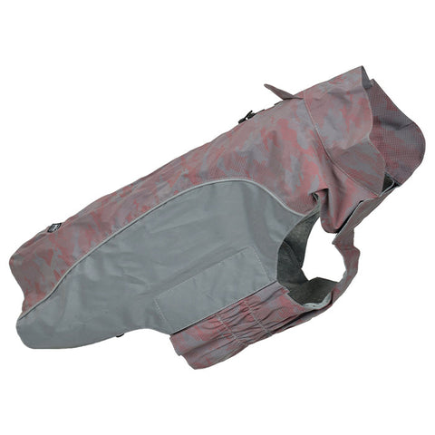 Regnjakke Camou Refleks M pink