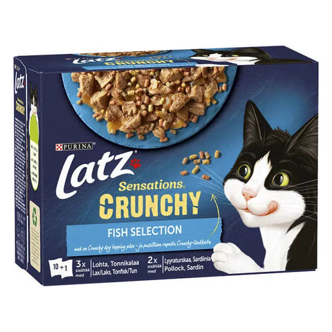 LATZ Sensations Crunchy Fish Gelé 10x85 g