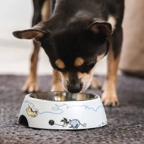 Melamin skål Moomin Pets S 160 ml blå