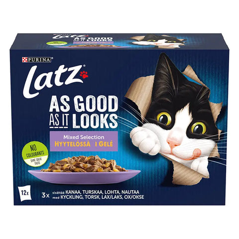 Menuboks As good As It Looks gele´ 4 varianter 12x85 g