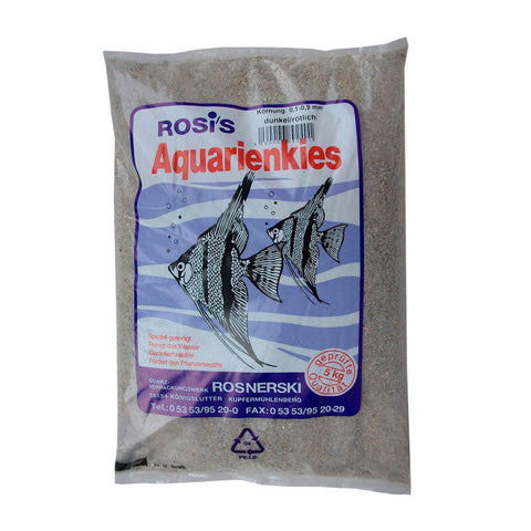 Akvariesand 5 kg rød