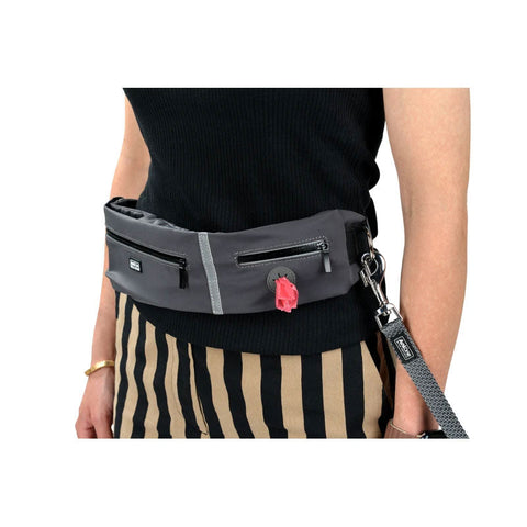 Løbetaske grå