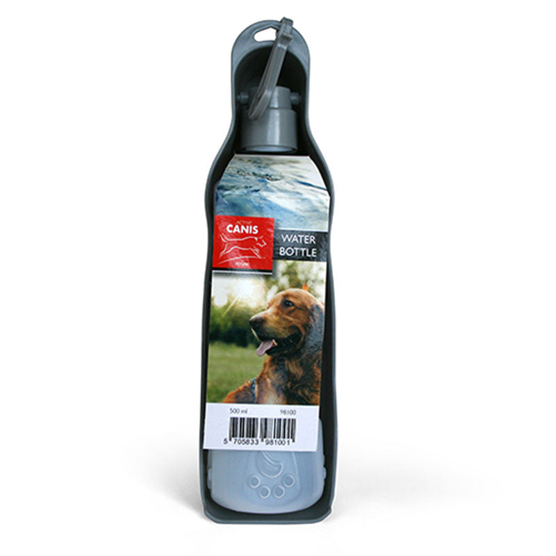 Vandflaske500 ml ass. farver sort/rød/grå