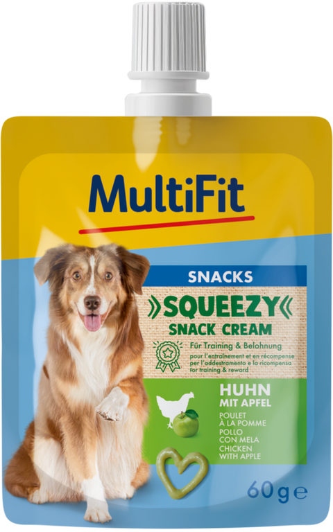 Squeezy snack Creamkylling, æble 60 ml