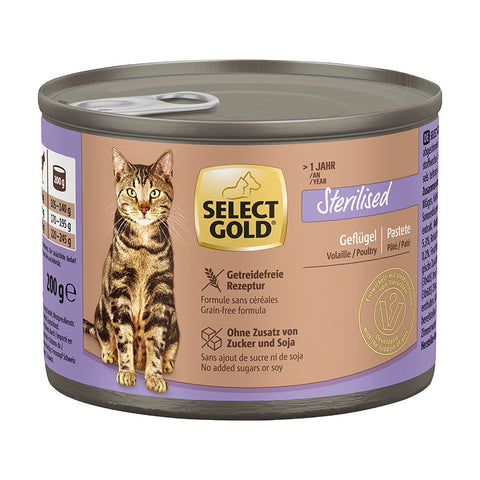 Adult Sterilizedfjerkræ 200 g