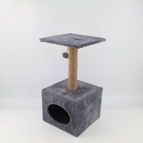 Kradsetræ TOR grå m/hule  32x32x60 cm