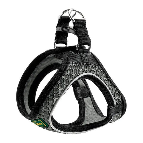 Hunter Hilo Comfort Hundesele hals 55-60cm bryst 58-65cm grå