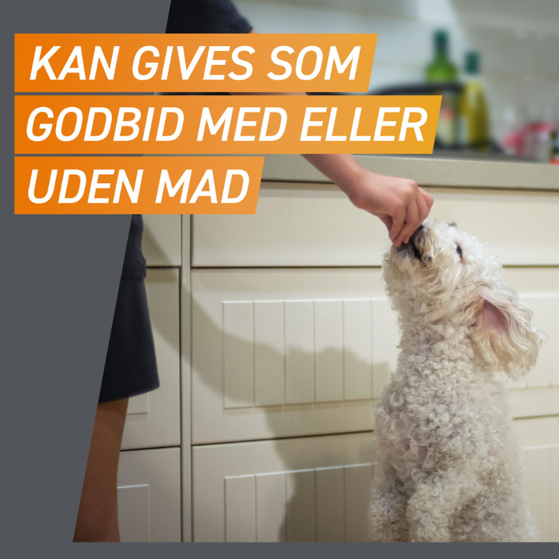 Flåt- & loppemiddel tyggetabletter hund 10-25 kg - 3 stk/pk